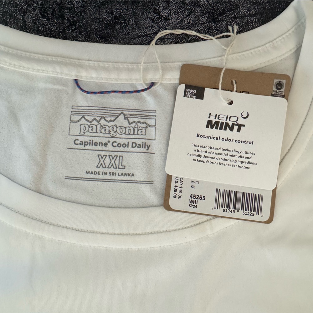 NWT Patagonia Men's Sleeveless Capilene Cool XXL - Picture 2 of 4
